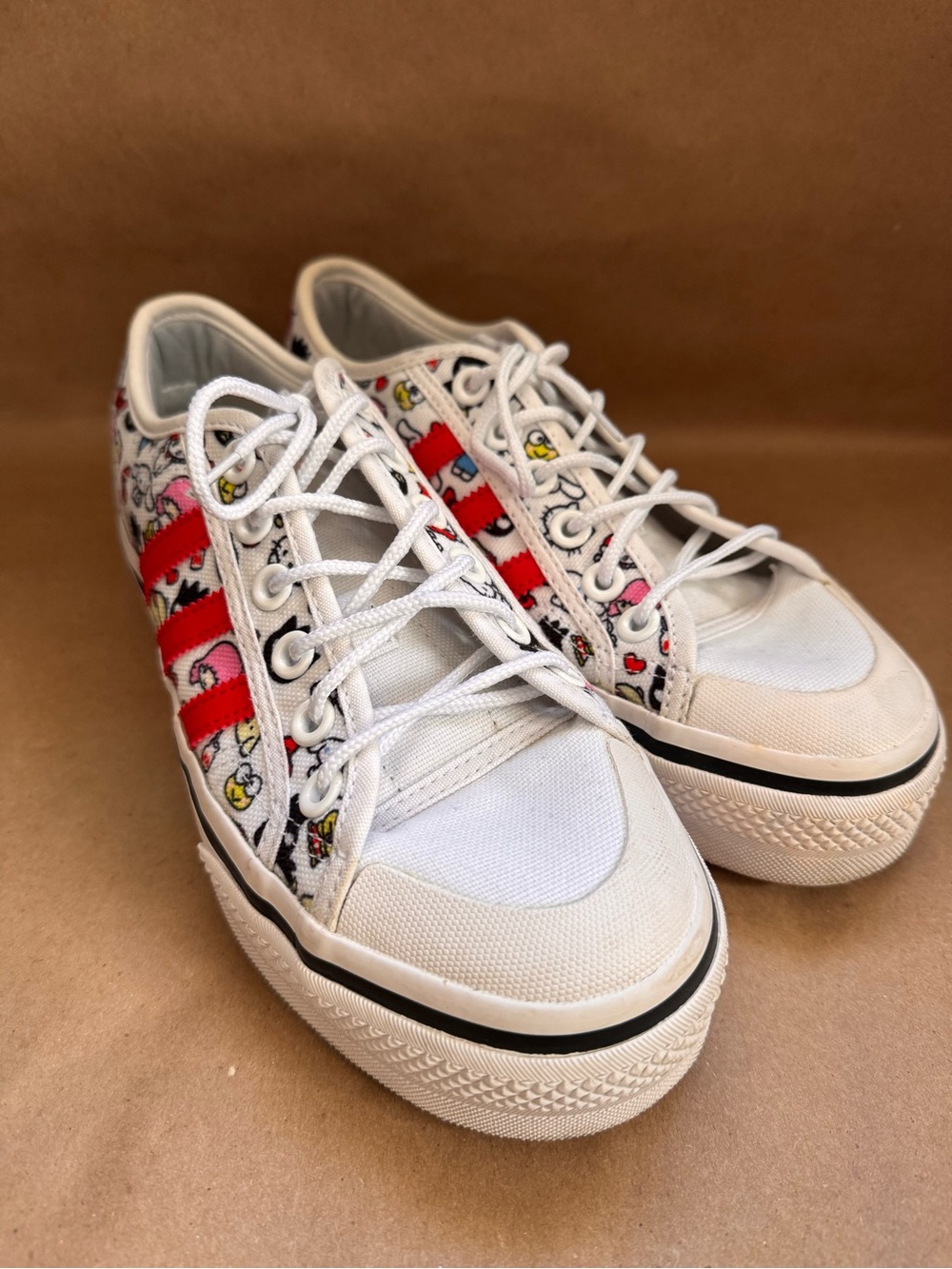 Adidas x Hello Kitty Nizza Platform Junior Hello Kitty & Friends Sneaker Y6/W7.5